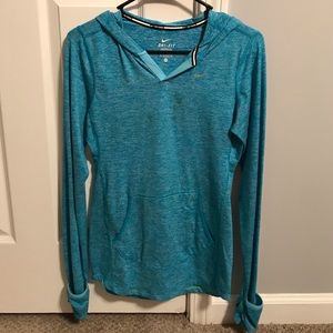 Blue Nike pull over